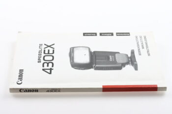 Canon Speedlite 430EX Bedienungsanleitung