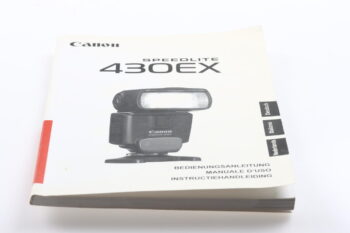 Canon Speedlite 430EX Bedienungsanleitung