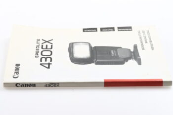 Canon Speedlite 430EX Bedienungsanleitung