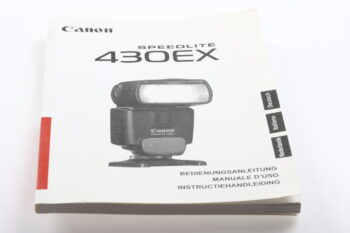 Canon Speedlite 430EX Bedienungsanleitung