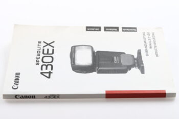Canon Speedlite 430EX Bedienungsanleitung