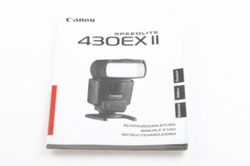 Canon Speedlite 430EX II Bedienungsanleitung