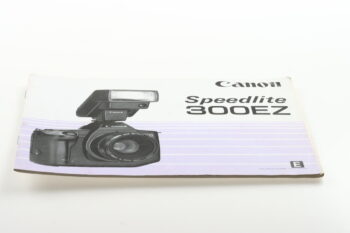 Canon Speedlite 300EZ Instruction Manual
