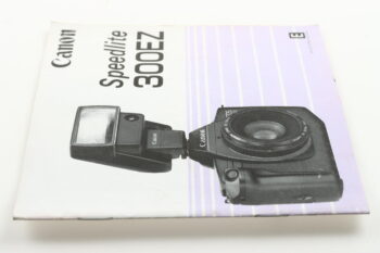 Canon Speedlite 300EZ Instruction Manual