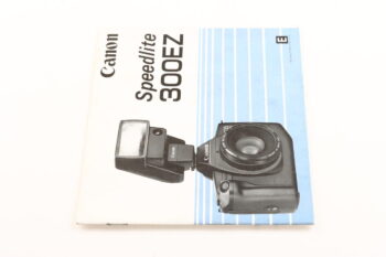 Canon Speedlite 300EZ Instruction Manual