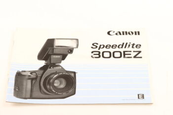Canon Speedlite 300EZ Instruction Manual