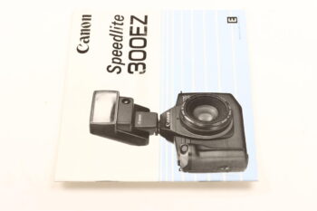 Canon Speedlite 300EZ Instruction Manual