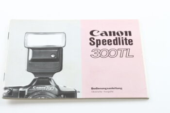 Canon Speedlite 300TL Bedienungsanleitung