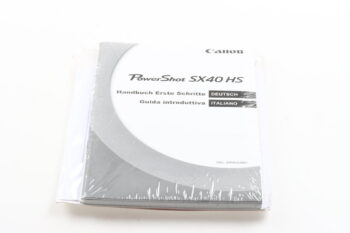 Canon PowerShot SX40HS Handbuch Erste Schritte