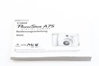 Canon PowerShot A75 Bedinungsanleitung