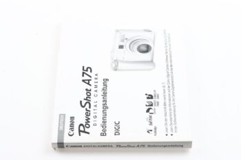 Canon PowerShot A75 Bedinungsanleitung