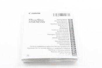 Canon PowerShot SX610HS Handbuch Erste Schritte