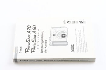 Canon PowerShot A60 / A70 Bedinungsanleitung