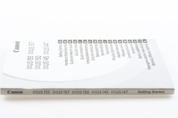 Canon IXus 145/147/150/155/157 Handbuch Erste Schritte