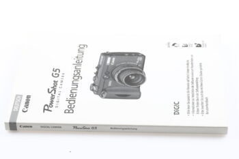 Canon PowerShot G5 Bedienungsanleitung