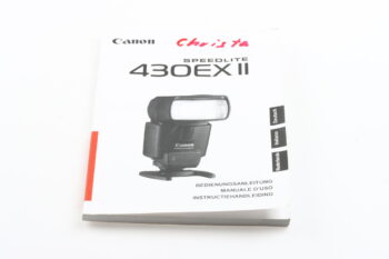 Canon Speedlite 430EX II Bedienungsanleitung