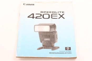 Canon Speedlite 420EX Bedienungsanleitung