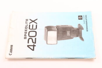 Canon Speedlite 420EX Bedienungsanleitung