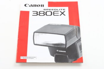 Canon Speedlite 380EX Bedienungsanleitung