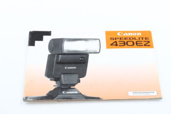 Canon Speedlite 430EZ Bedienungsanleitung