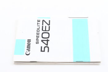 Canon Speedlite 540EZ Bedienungsanleitung