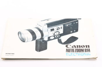 Canon Auto Zoom 814 electronic Instruction Manual