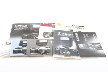 Canon Diverse Anleitung für Speedlite Blitze FD