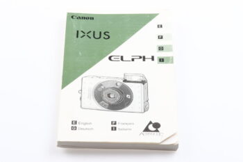 Canon Diverse Anleitung für Ixus Kameras