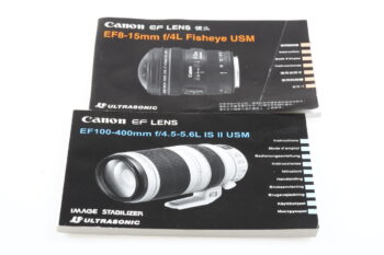 Canon Diverse Anleitung für EF Objektive
