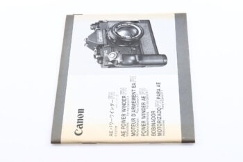 Canon Power Winder AE FN für F-1 Anleitung
