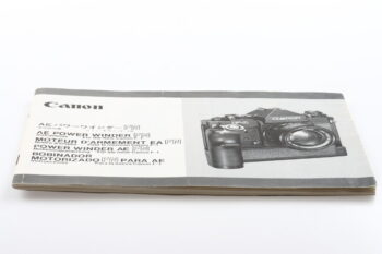 Canon Power Winder AE FN für F-1 Anleitung