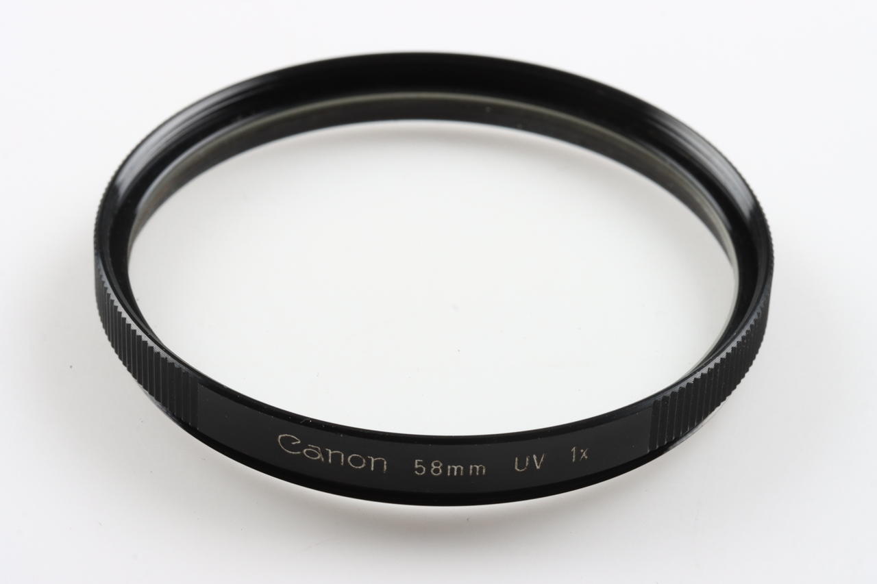 Canon UV 1x Filter - Ø58mm