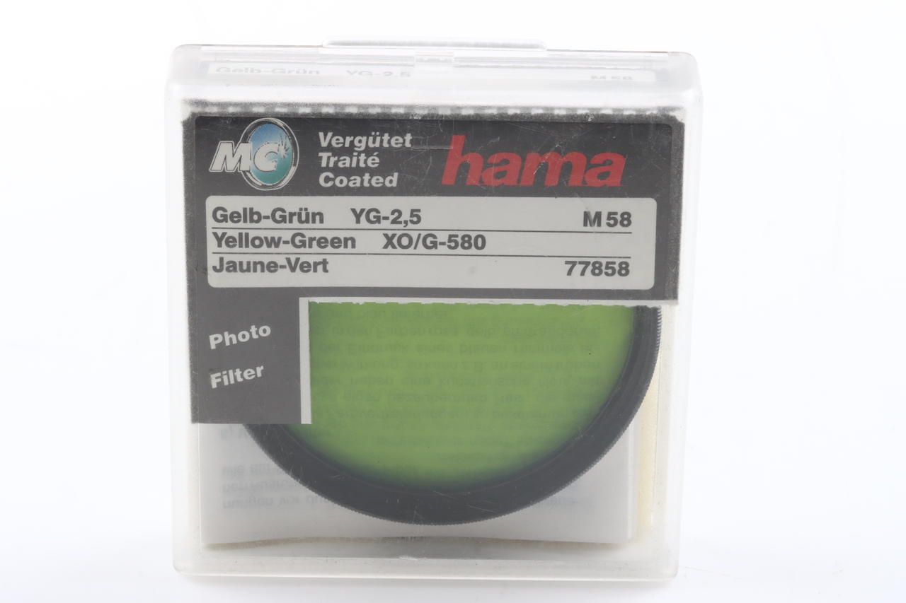 Hama Gelb-Grün Filter 58mm