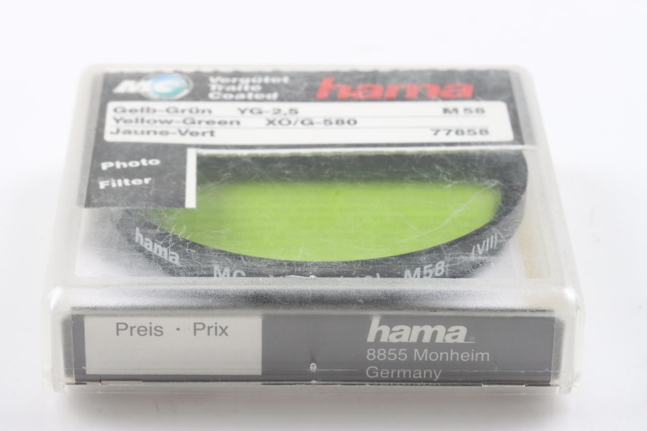 Hama Gelb-Grün Filter 58mm