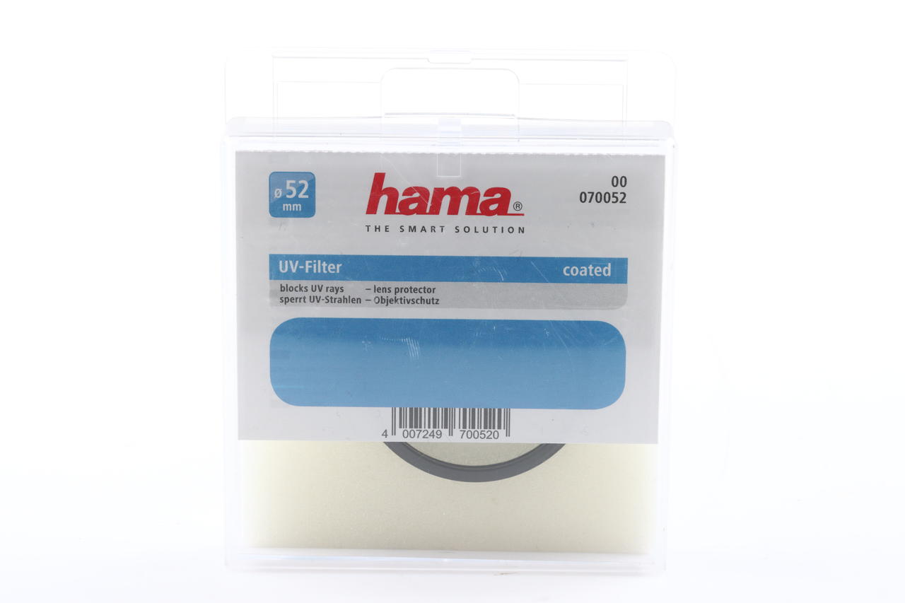 Hama UV 390 Filter 52mm