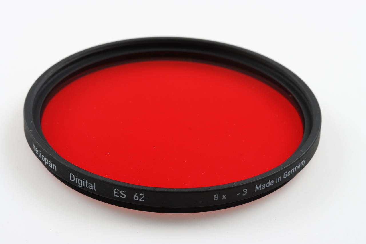 Heliopan Rotfilter 8x -3 62mm