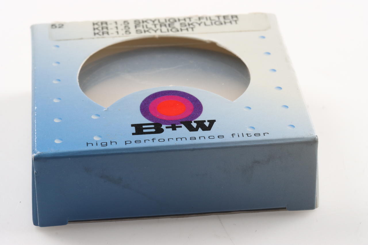B+W Skylightfilter KR1,5 1,1x - Ø52mm