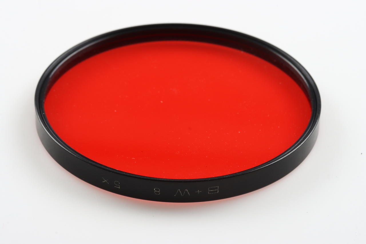 B+W Rotfilter Serie 8 5x - Ø63mm Drop-In