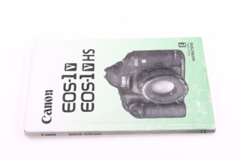 Canon EOS-1 V / EOS-1 V HS Instructions English Edition