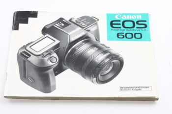 Canon EOS 600 Bedienungsanleitung