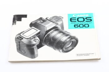 Canon EOS 600 Bedienungsanleitung