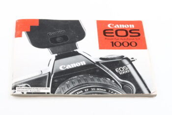 Canon EOS 1000 Bedienungsanleitung