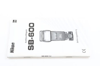 Nikon SB-600 Bedienungsanleitung