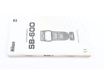 Nikon SB-600 Bedienungsanleitung
