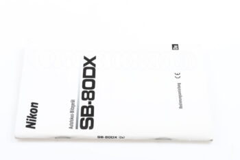 Nikon SB-80DX Handbuch