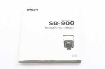 Nikon SB-900 Benutzerhandbuch