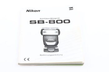 Nikon SB-800 Bedienungsanleitung