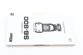 Nikon SB-800 Bedienungsanleitung