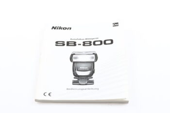 Nikon SB-800 Bedienungsanleitung
