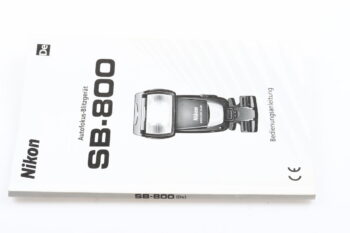 Nikon SB-800 Bedienungsanleitung